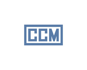 CCM logo design vector template. CCM