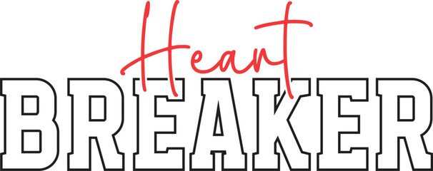 Obraz premium heart breaker