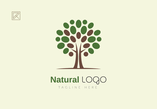 Natural Tree Logo Design