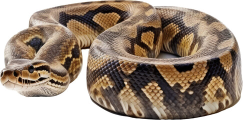Fototapeta premium Python transparent PNG, isolated, cut-out