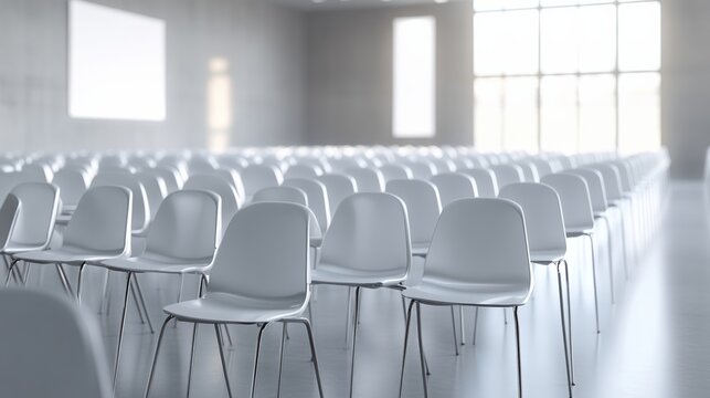 Empty stadium seats, a silent testament to the absence of fans, symbolizing the void left by the lack of human connection and shared experiences in the face of challenges.