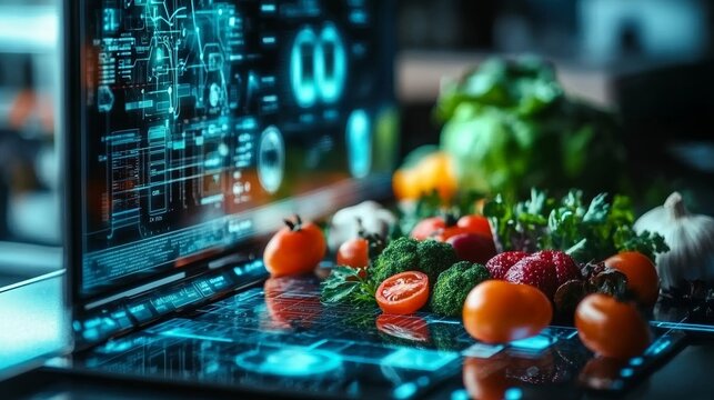 Futuristic AI-Driven Personalized Diet Plans: A digital platform that provides personalized diet recommendations based on AI analysis of health data.