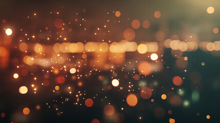 christmas lights on the background