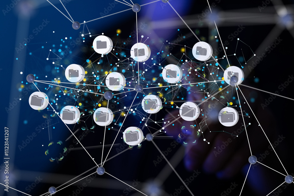 Poster actionable analytics connecting people on the internet