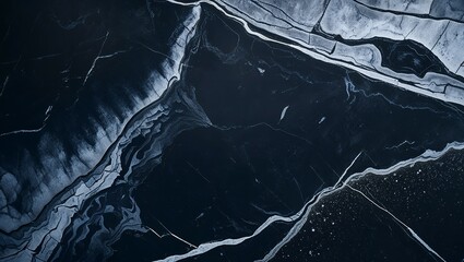 Fototapeta premium Black marble slab texture