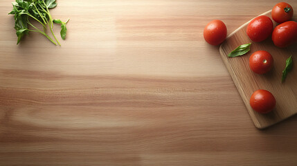 tomatoes on a wooden table