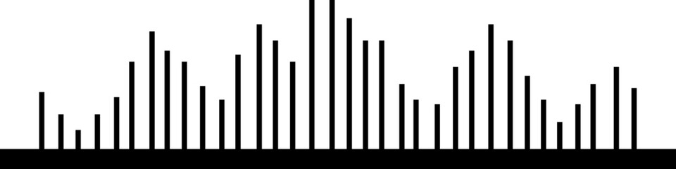 Line wave music sound noise audio frequency icon signal podcast radio soundwave waveform volume art hand. Wave, Frequency, Acoustic line music logo recording voice wave doodle sketch abstract.