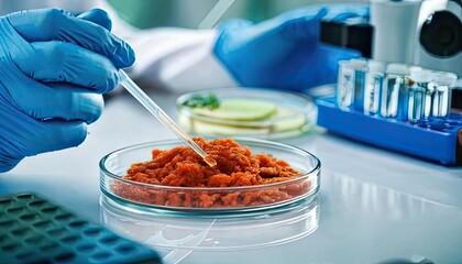 Food Science Lab Sample Analysis Research Testing Quality Control Food Safety Pet Food Nutrition