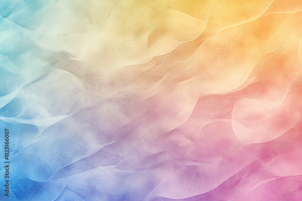 Poster a colorful, abstract background with a gradient of colors