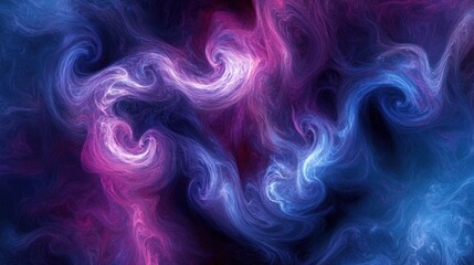 Fototapeta premium Digital smoke pattern featuring detailed swirling effects for professional use.