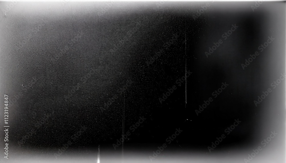 Poster macro shot of a textured black surface with light reflections and a central scratch, highlighting fi