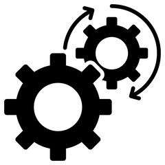 Automation Glyph Icon