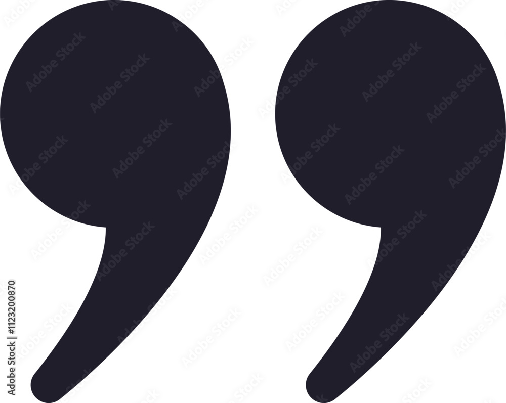 Fototapete quotation marks representing reported speech enhance writing by adding authenticity and depth, effec