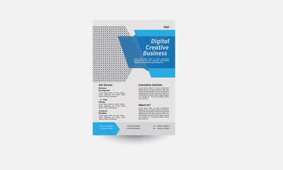 Modern Business Flyer Design Template"