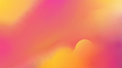 Abstract modern background gradient color. Yellow and pink gradient with halftone decoration