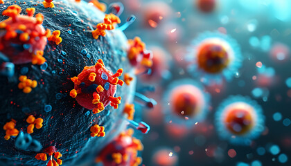 Virus Invasion in Microscopic World: A Battle Between Pathogen and Cell