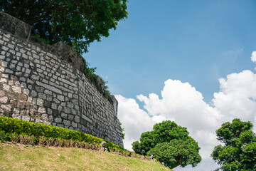 Summer of Guia Fortress in Macau