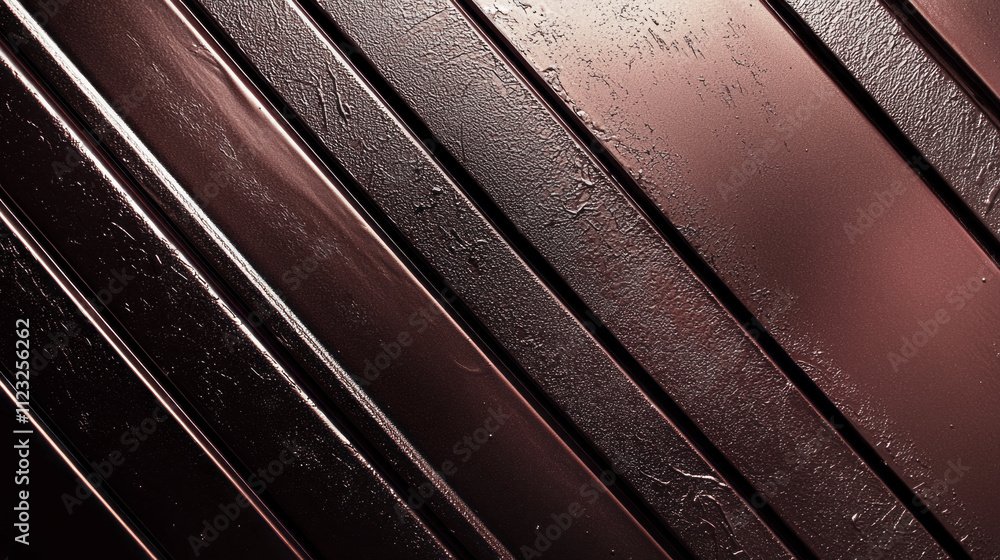 Poster soft, shimmering mocha mousse lines blend seamlessly in an elegant metallic pattern, inviting viewer