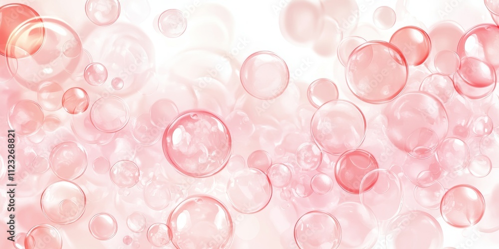 Poster water bubble background for augmented reality generative ai