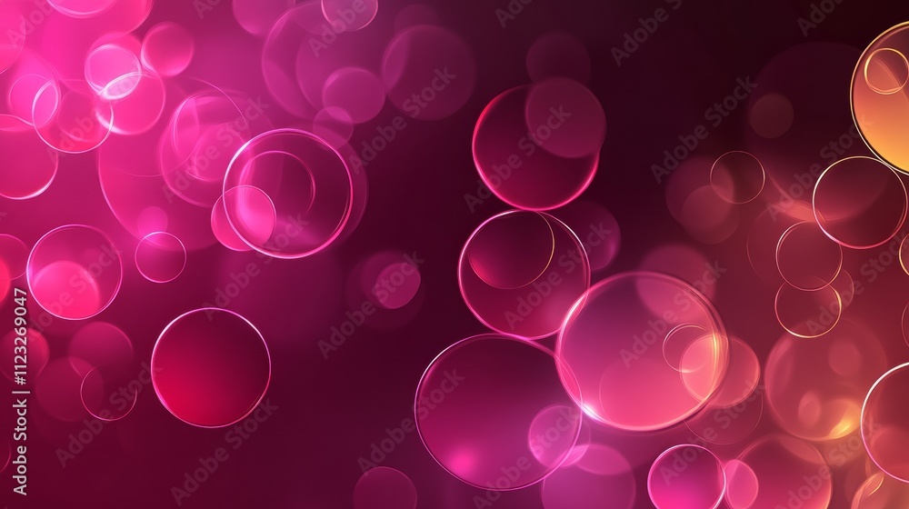 Poster abstract water bubble background for creative text and design generative ai