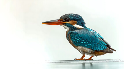 Obraz premium Eurasian Kingfisher Hunting Rivers of Europe Wildlife Photography Natural Habitat Close-Up Birdwatching Adventure