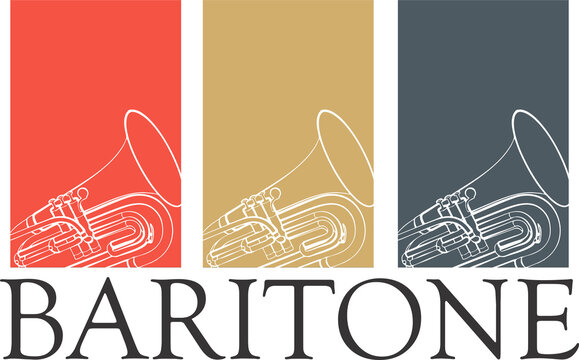 baritone illustration of a background