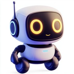 Chatbot Developer Icon: AI Communication Designer illustration