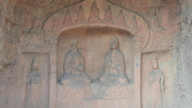 Buddhist Caves in Shanxi, China (Yungang Grottoes)