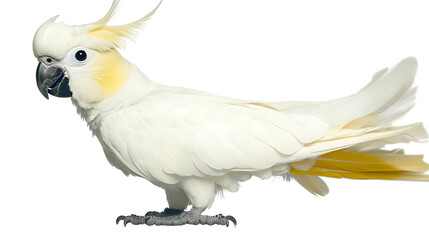 Obraz premium Sulphur-Crested Cockatoos in Their Natural Habitat A Captivating Wildlife Documentary of Australia’s Avian Treasures