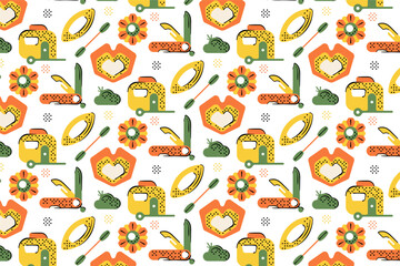 Camping Lovers Pattern