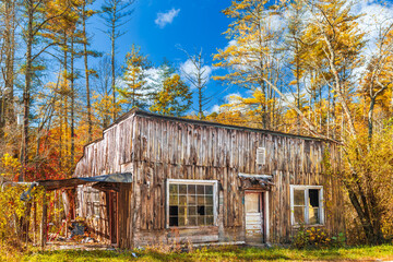 Run Down Dilapidated Building