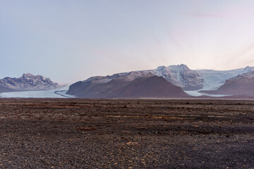 Glaciers in Iceland November 2024