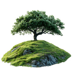 tree isolated on white background