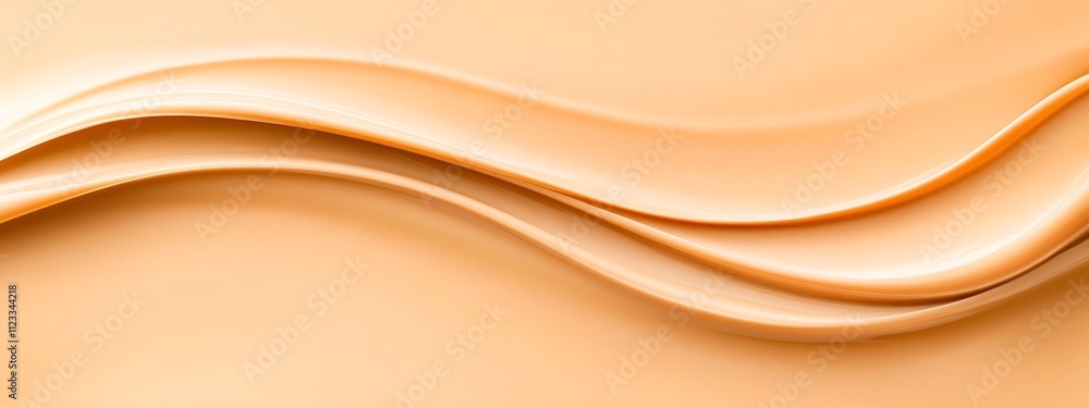 Poster serene mocha gradient with silky smooth transitions for warm atmospheric backgrounds