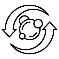metabolic single icon