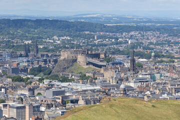 Obraz premium Panorama sur édimbourg