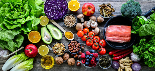 Foods representing anti-inflammatory diet