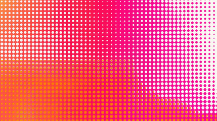 Naklejka premium abstract halftone background pink and orange