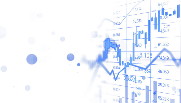 blue financial chart data analysis clip art preview