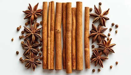 cinnamon sticks and anise