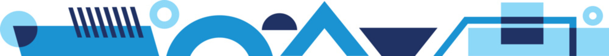 Aesthetic Geometric Border