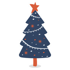 Christmas Tree Clipart Decoration Element