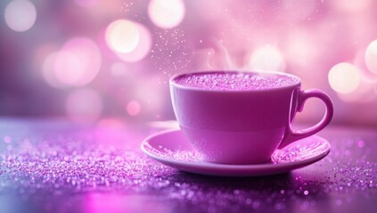 Fototapeta premium A Magical Cup of Warmth