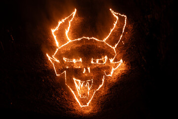 The sign of the Krampus