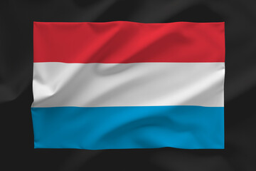 Obraz premium LUXEMBOURGH FLAG