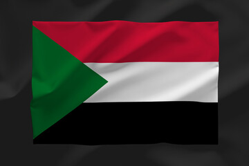Obraz premium SUDAN FLAG