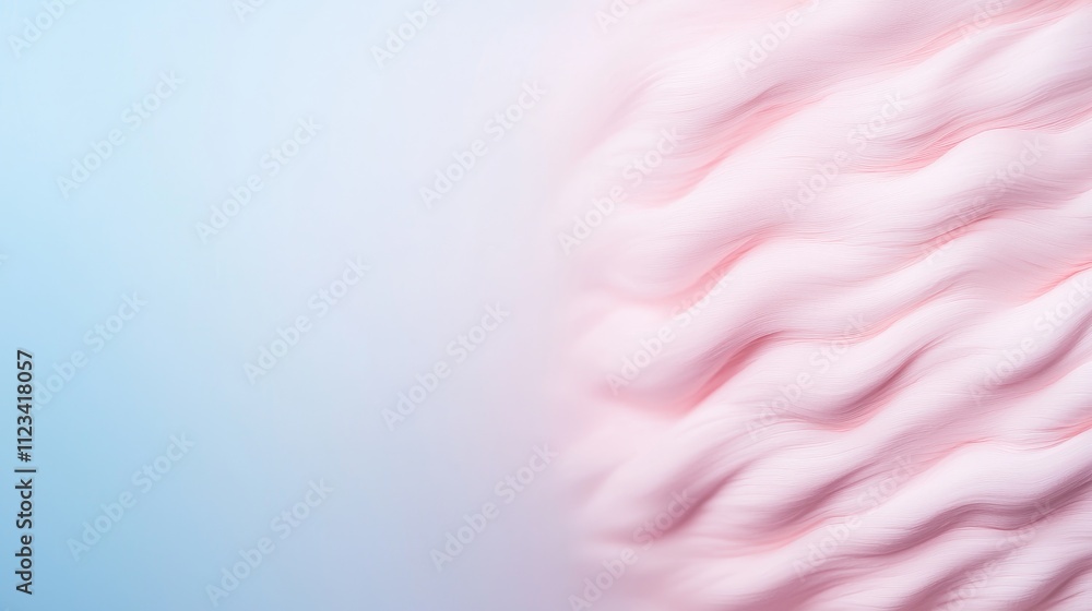Poster soft subtle wave patterns in pastel colors for abstract backgrounds and modern design projects