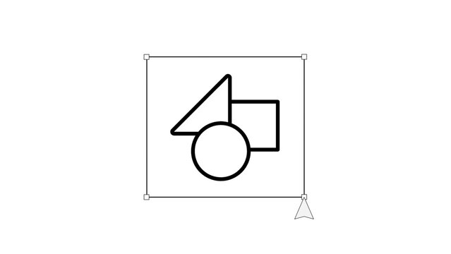 Cursor Opening Computer Mouse Animated Logo Reveal