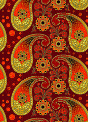 seamless pattern with flowers