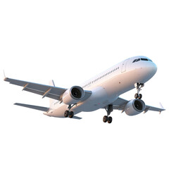 Obraz premium airplane isolated on white